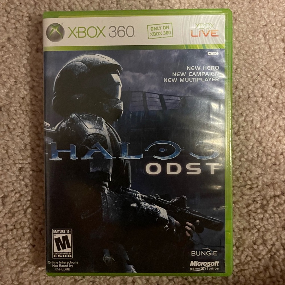 Halo 3 Odst Xbox 360